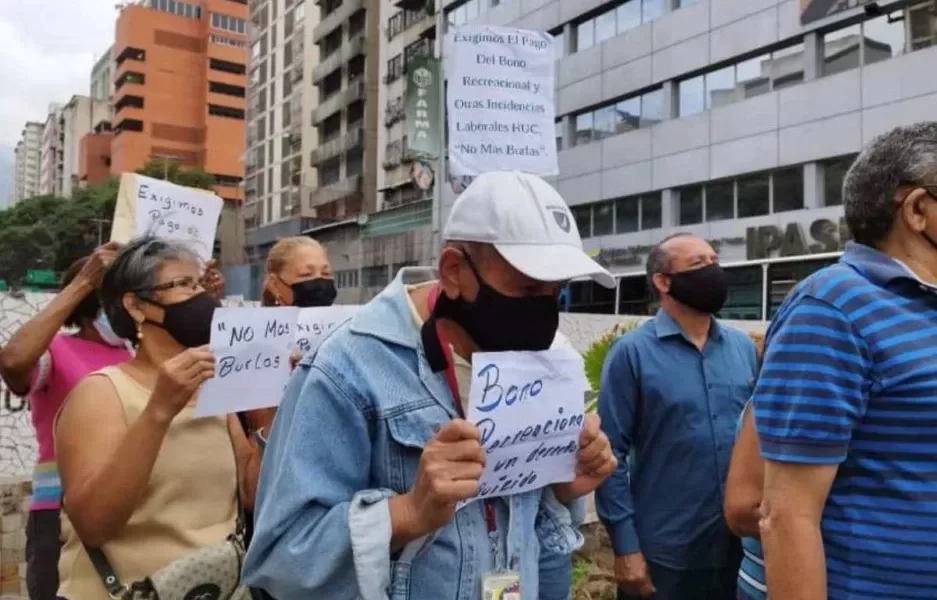 Discapacitados protestaron en Venezuela porque Maduro ofrece y no cumple
