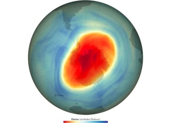 El agujero de la capa de ozono de la Antártida es más grande y persistente entre 2020 y 2022