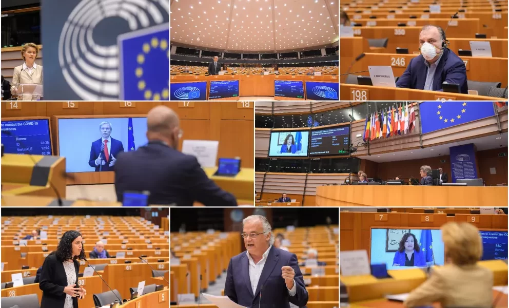 Eurodiputados piden tratar consecuencias del covid en menores