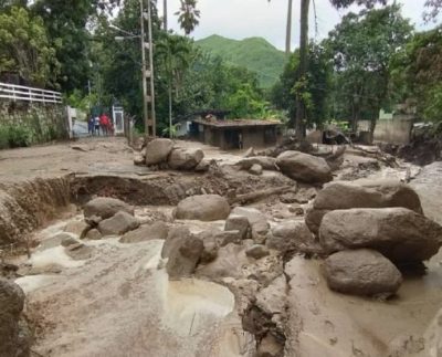 Fuertes lluvias dejaron dos personas muertas y otra desaparecida en Maracay