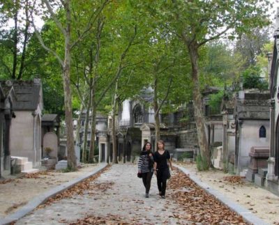 Ni playa ni montañas: el cementerio