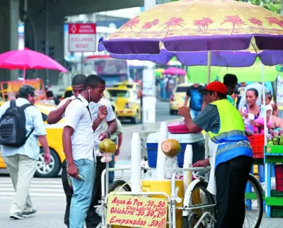 Trabajadores informales aumentan en las calles de Panamá