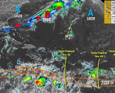 Tres ondas tropicales se acercan a Venezuela