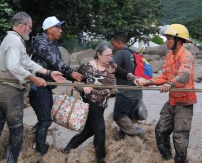 Tres personas muertas y cinco desaparecidas es el balance de la tragedia en Maracay