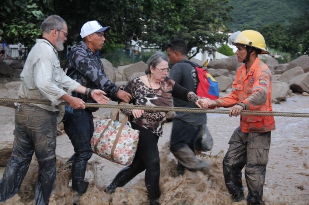 Tres personas muertas y cinco desaparecidas es el balance de la tragedia en Maracay