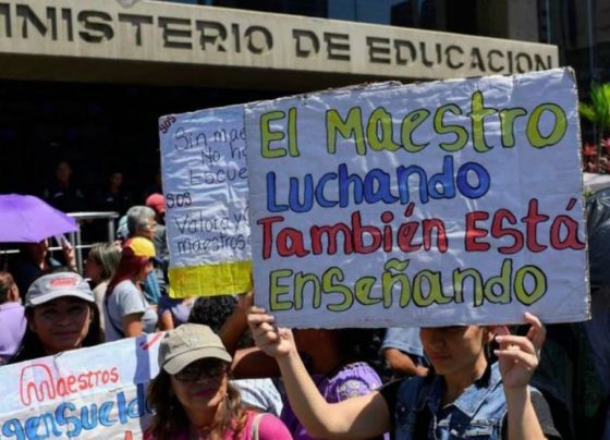 Sueldos tóxicos para el magisterio venezolano