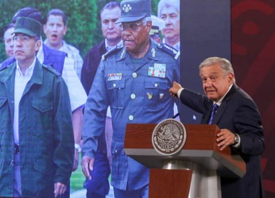 Presidente de Mexico en conferencia de prensa