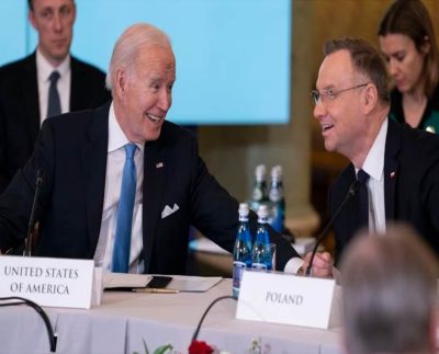 Presidentes de USA y Polonia, Joe Biden y Andrzej Duda