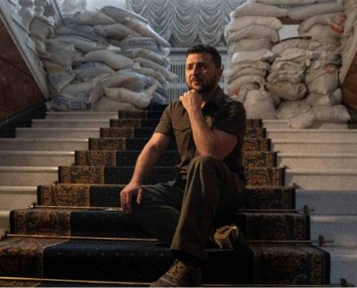 Zelensky se refirió al año de guerra en Ucrania