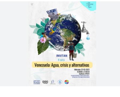 Foro Público VENEZUELA: AGUA, CRISIS Y ALTERNATIVAS