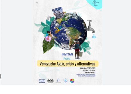 Foro Público VENEZUELA: AGUA, CRISIS Y ALTERNATIVAS