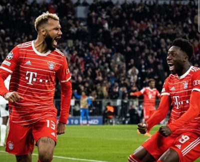 Bayern Munich superó 2-0 al Paris Saint-Germain y se clasificó a los cuartos de final de la Champions League. Con goles del camerunés Eric Choupo-Moting y el alemán Serge Gnabry, el equipo bávaro se impuso y selló su boleto a la próxima instancia con un global de 3-0.