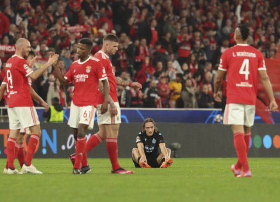 El Benfica goleó al Brujas por 5-1 y se clasificó para los cuartos de final de la Liga de Campeones, una competición en la que ha sido una de las grandes revelaciones de esta edición.
