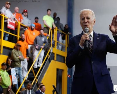 El presidente de Estados Unidos, Joe Biden, dió a conocer sus planes para el gasto público y mayores impuestos para los ricos, en Pensilvania