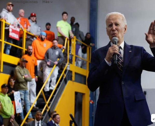 El presidente de Estados Unidos, Joe Biden, dió a conocer sus planes para el gasto público y mayores impuestos para los ricos, en Pensilvania