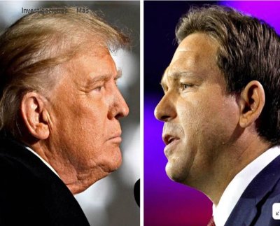 La batalla por la nominación presidencial republicana de 2024 se ha visto durante meses como una carrera de dos hombres: una pelea entre Donald Trump y el gobernador de Florida, Ron DeSantis, una estrella nacional en ascenso vista durante mucho tiempo como el único candidato capaz de derrotar el ex presidente republicano.
