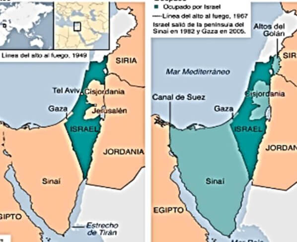 Este hecho bélico ocurrió entre los 5 al 10 de junio de 1967, cuando las tropas de tres países árabes; Egipto, Siria y Jordania , acordaron realizar una guerra contra Israel, para destruirlo