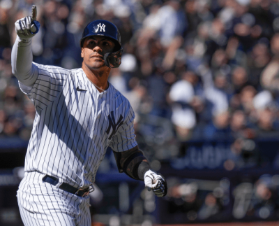 Gleyber Torres disfruta de un gran arranque de temporada en la MLB. El caraqueño comandó el triunfo de los Yankees de Nueva York 8-1 sobre los Phillies de Philadelphia.