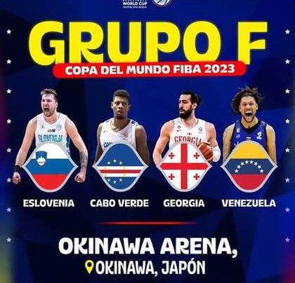 La selección venezolana de baloncesto conoció en Manila, Filipinas a los rivales que tendrá en la primera ronda del Mundial FIBA 2023.