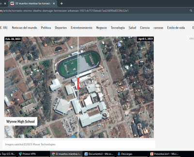 Los residentes de una amplia franja de Estados Unidos corrieron el domingo para evaluar la destrucción de las feroces tormentas que generaron posiblemente decenas de tornados desde el sur y el medio oeste hacia el noreste, matando al menos a 32 personas.
