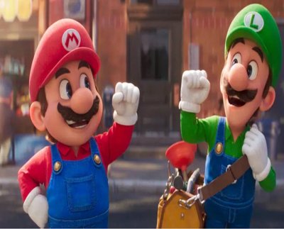 "La película de Super Mario Bros.", con sus vistas de colores primarios, está aquí para alegrar nuestras aburridas primaveras. Que haya una oleada de entusiasmo por una película de Mario Bros es algo que alguna vez fue impensable.