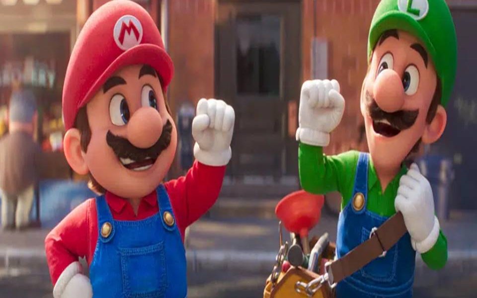 "La película de Super Mario Bros.", con sus vistas de colores primarios, está aquí para alegrar nuestras aburridas primaveras. Que haya una oleada de entusiasmo por una película de Mario Bros es algo que alguna vez fue impensable.