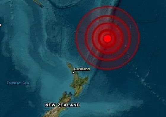 Un terremoto de magnitud 7,3 sacudió Nueva Zelanda. El suceso ocurrió en las islas de Kermadec, un archipiélago situado en el océano Pacífico, sin que las autoridades hayan informado de daños o víctimas hasta el momento.