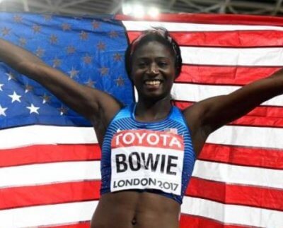 La atleta estadounidense Tori Bowie falleció a los 32 años de edad, según informó su agencia de representación.