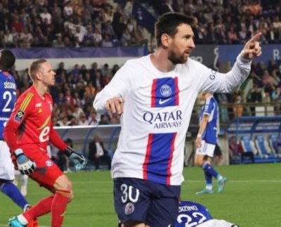 El argentino Lionel Messi fue el encargado de marcar el gol que le dio al cuadro parisino su onceavo campeonato francés
