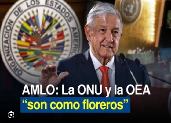 Nicolás Maduro respaldó ayer la posición de su homólogo mexicano Andrés Manuel López Obrador, solicitando que la organización de Estados Americanos OEA debe dejar de existir por su inoperancia.