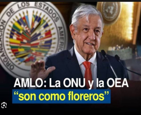 Nicolás Maduro respaldó ayer la posición de su homólogo mexicano Andrés Manuel López Obrador, solicitando que la organización de Estados Americanos OEA debe dejar de existir por su inoperancia.