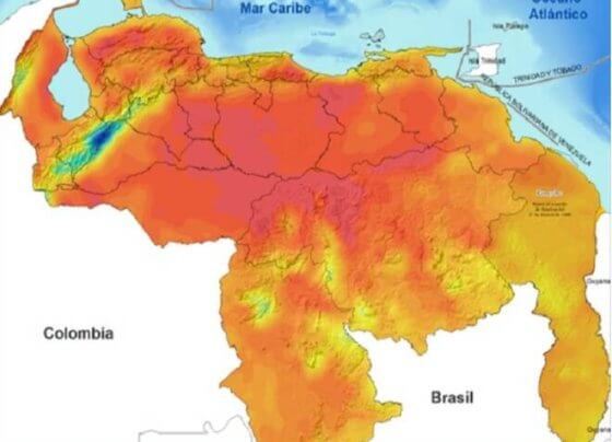 El Instituto Nacional de Meteorología e Hidrología (Inameh) dijo que se esperan temperaturas máximas de hasta 41 grados Celsius en varias regiones del país.