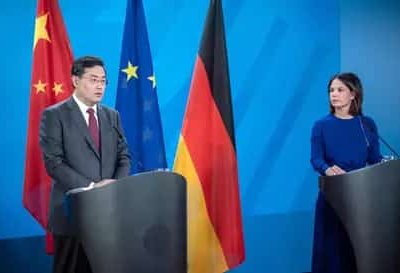 El ministro de Asuntos Exteriores de China Qin Gang, advirtió en Berlín que habría represalias contra la Unión Europea si se promulgan nuevas sanciones a empresas chinas que hacen exportaciones a Rusia.