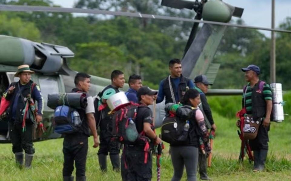 Los niños están extraviados desde el 1 de mayo, cuando la avioneta Cessna en la que viajaban cayó en la selva colombiana, en el centro sur del país.