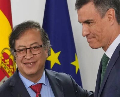 Pedro Sánchez, presidente del Gobierno de España, dio su total respaldo al plan de paz del presidente de Colombia, Gustavo Petro para lograr un alto el fuego con la organización guerrillera Ejército de Liberación Nacional (ELN).