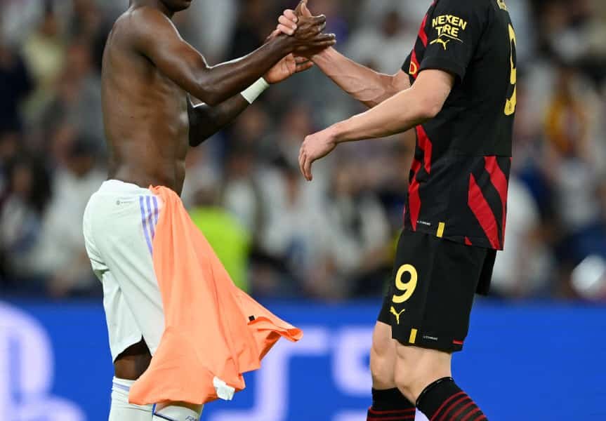 El Real Madrid y Manchester City empataron a uno, en el partido de ida de las semifinales de la Uefa Champions League, encuentro que se realizó en el estadio Santiago Bernabéu.