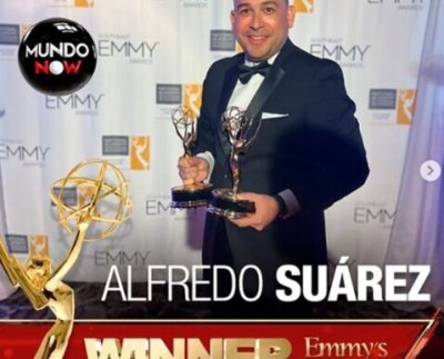 Los periodistas venezolanos Glenda Hernández Berthé y Alfredo Suárez Quintero