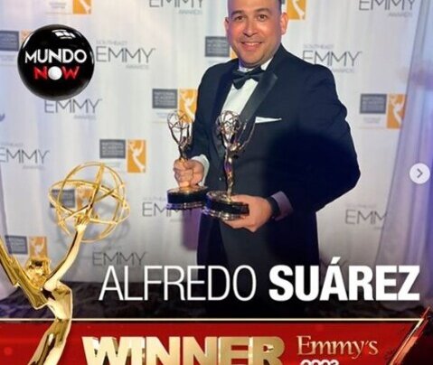 Los periodistas venezolanos Glenda Hernández Berthé y Alfredo Suárez Quintero