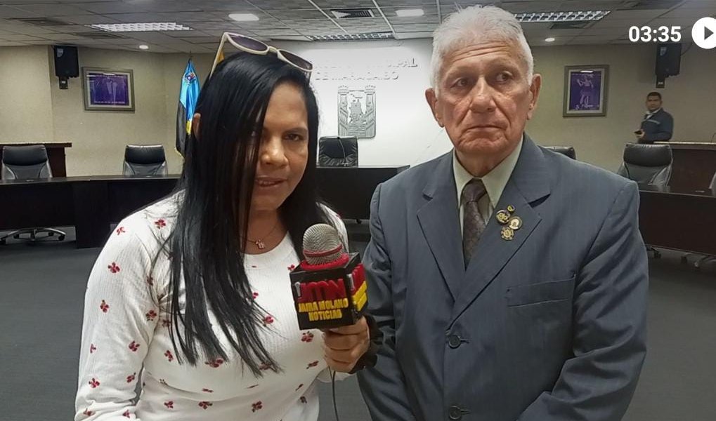 Amenhotep Planas Raga fue orador de orden en la sesión solemne del Concejo Municipal de Maracaibo