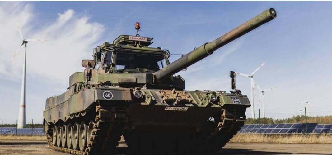 Rusia difundió imágenes de video en las que se ve a soldados rusos inspeccionando tanques Leopard y vehículos de combate Bradley
