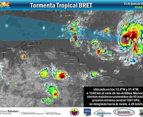La Oficina Nacional de Administración Oceánica y Atmosférica de Estados Unidos ha pronosticado que este año habrá entre 12 y 17 tormentas con nombre