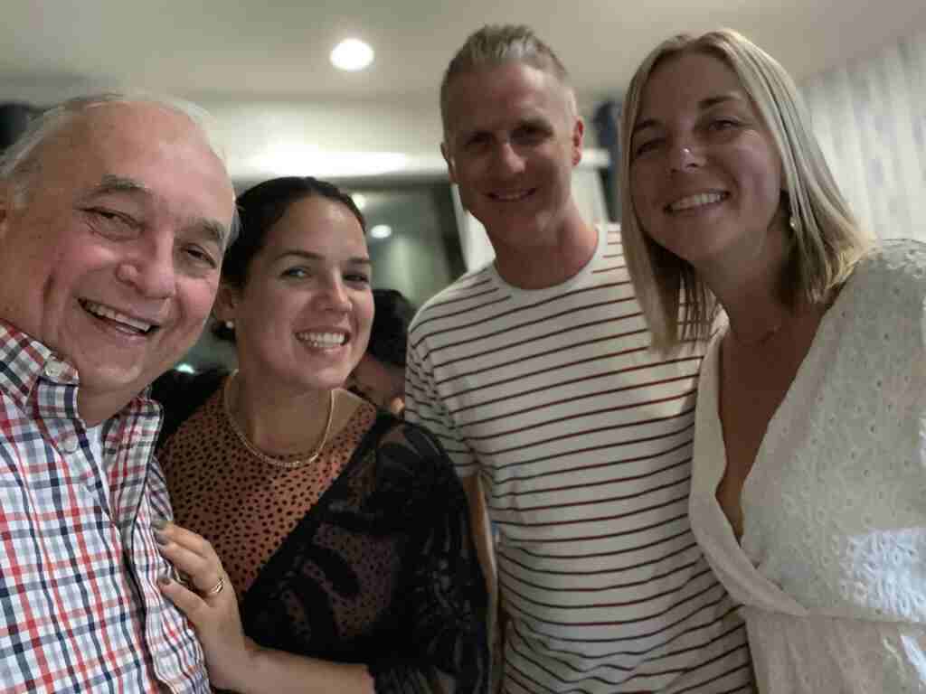 Encuentro familiar después de 20 años