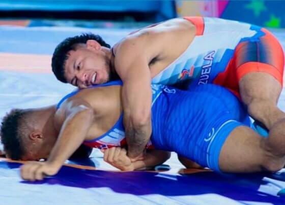 Anthony Montero subió a lo más alto del podio de la categoría de los 74kg luego de vencer en la Gran Final 3-1 al dominicano Julio Rodríguez