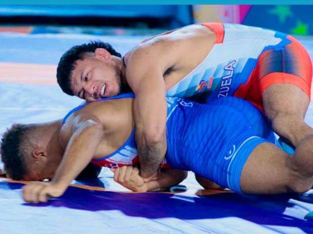 Anthony Montero subió a lo más alto del podio de la categoría de los 74kg luego de vencer en la Gran Final 3-1 al dominicano Julio Rodríguez