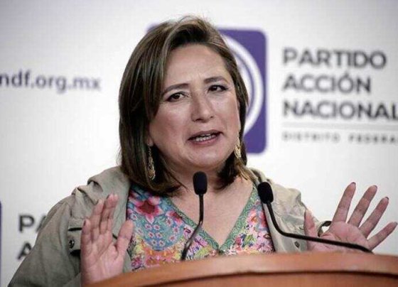 La senadora Xóchitl Gálvez presentó una denuncia contra el presidente mexicano por violencia política en razón de género y uso indebido de recursos públicos