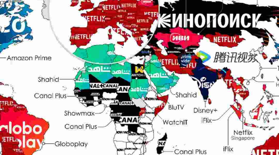 Solo 11 servicios de streaming llegaron al top de los 134 países rastreados por este estudio y aunque muchos no pasaron ese umbral siguen teniendo millones de suscriptores en todo el mundo.