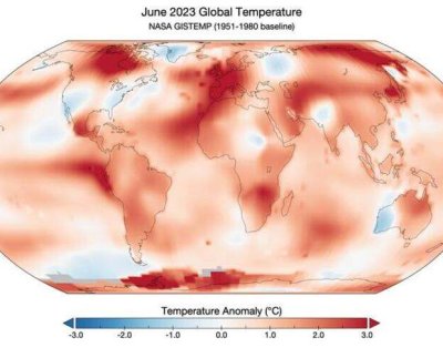 La Nasa ha advertido que el mes de junio del presente año es el más cálido desde que se llevan registros. Los datos aportados por la agencia europea coinciden con los de la NASA.