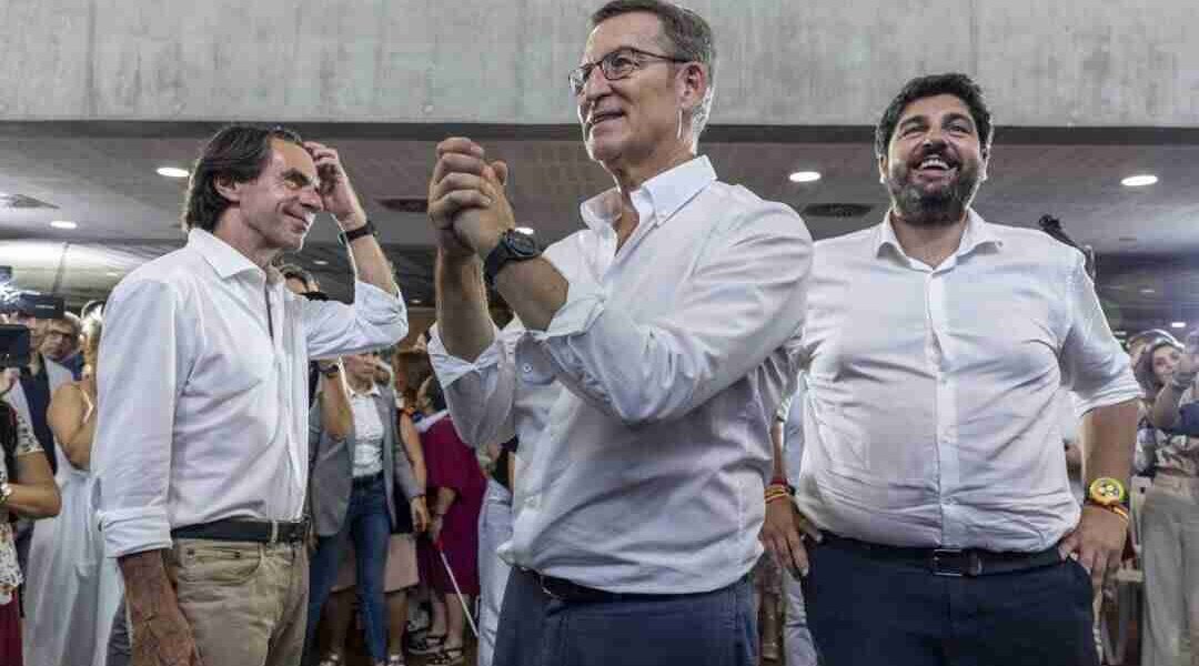Los candidatos populares López Miras y Azcón intentan retomar las conversaciones con el partido ultra para tratar de conformar una mayoría