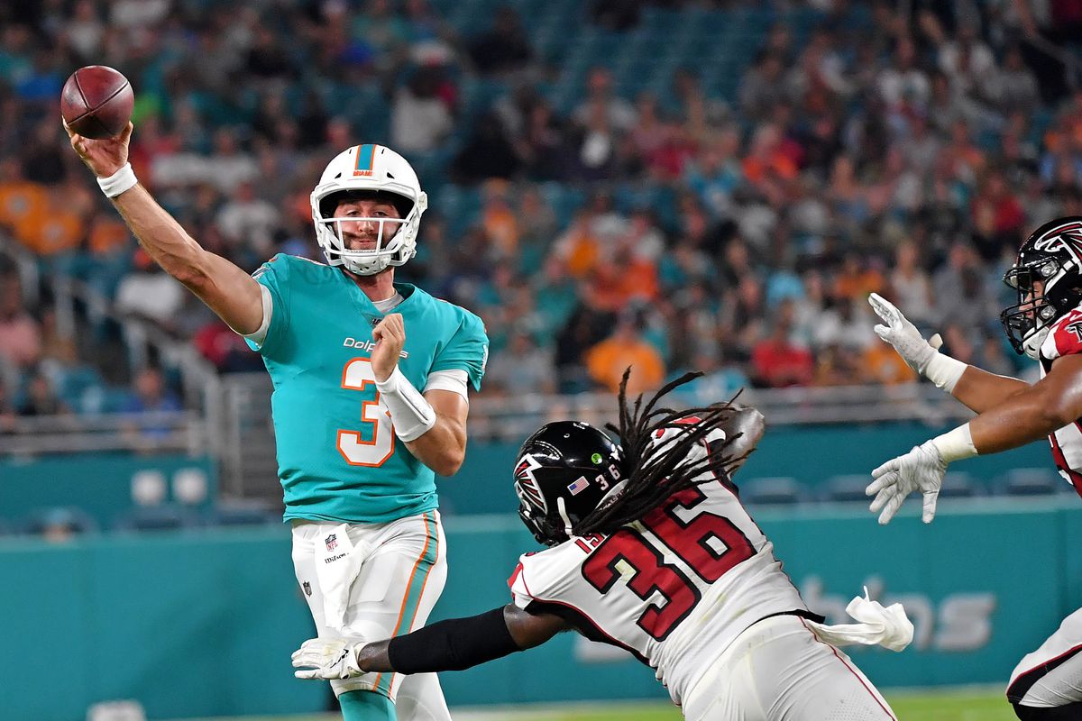 Miami Dolphins perdió el primer compromiso de la pretemporada ante Atlanta Falcons, en un duelo en el que no contaron con varias de sus estrellas