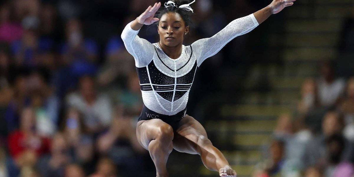 La gimnasta Simone Biles se había alejado de las competencias debido a problemas de salud mental que sufrió durante los Juegos Olímpicos